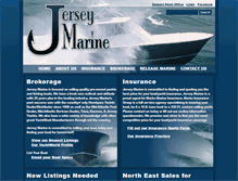 Tablet Screenshot of jerseymarine.net